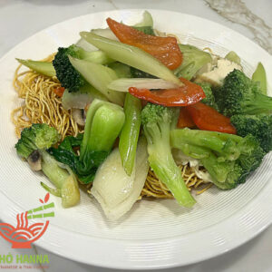V9. VEGETABLES CRISPY EGG NOODLE